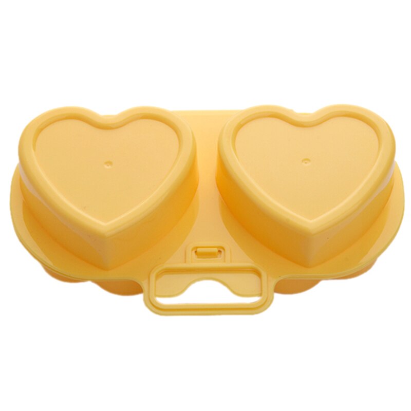 flor y en forma de corazón de microondas huevo moldes para cocina huevo vapor perfecto para Muffin inglés sándwich de huevo