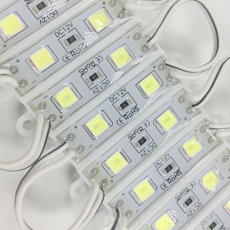 100pcs/lot Mini led module DC12V 5054 2 LED Modules Waterproof Led Backlight for Advertising Brighter than 5050 3528