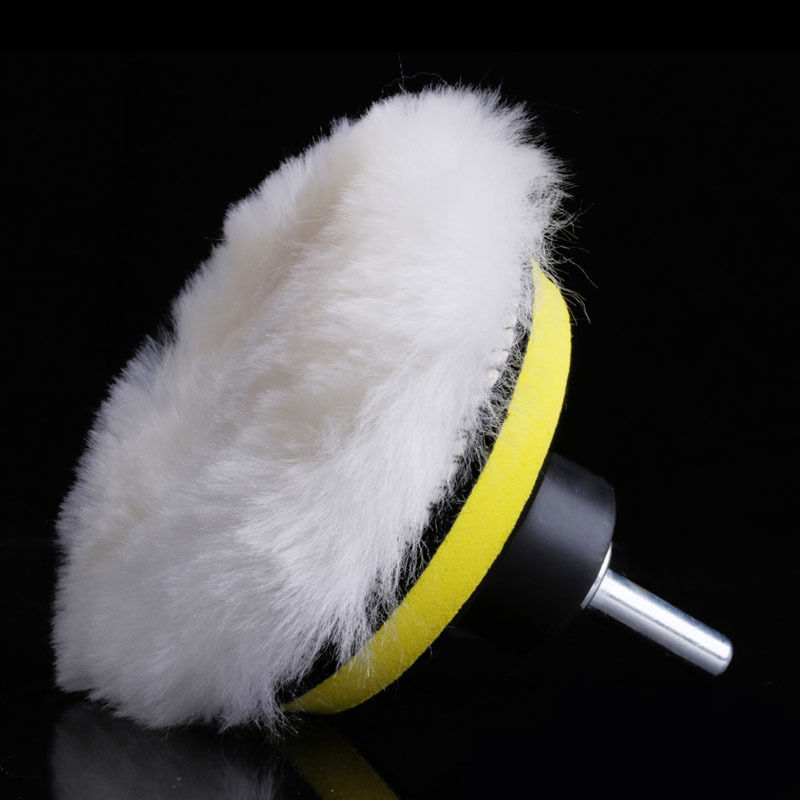 7Pcs 3'' Buffing Pad Auto Car Polishing Wheel Kit Buffer + M14 Drill Adapter