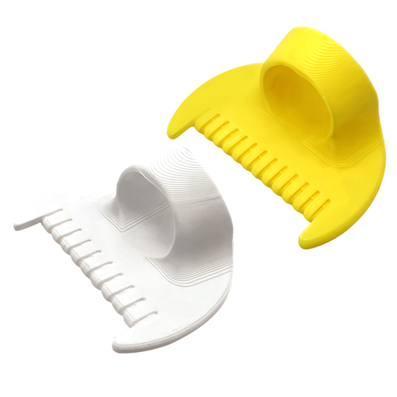 1-5 Stück DIY Handnähhilfen Handnähhilfe NäHenne Fingerhut Fingerschutz Einfache Nähwerkzeuge für Anfänger und Senioren NäHenne: Silber