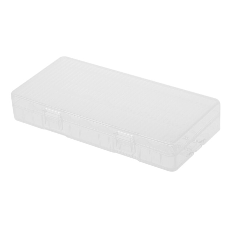 Portable Hard Plastic Batterij Storage Box Holder Container Voor 8 Stuks Aa Batterijen