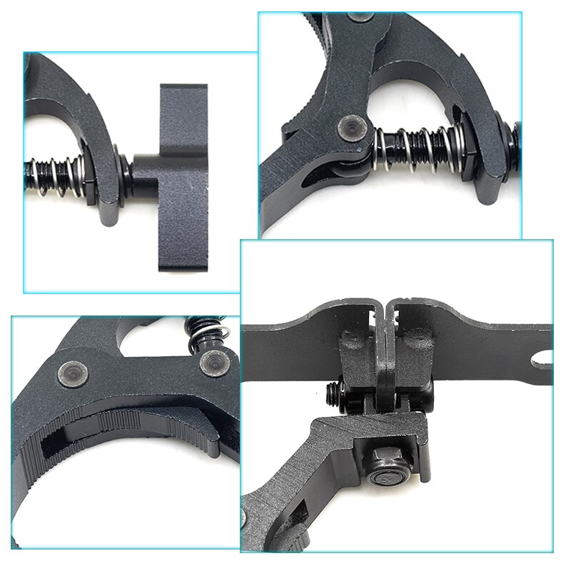 Aluminum Stage Light Fold Hook Loading 200Kg Truss Tube 230W 7R 200W 5R Moving Head Beam Light Fold Clamp Hooks