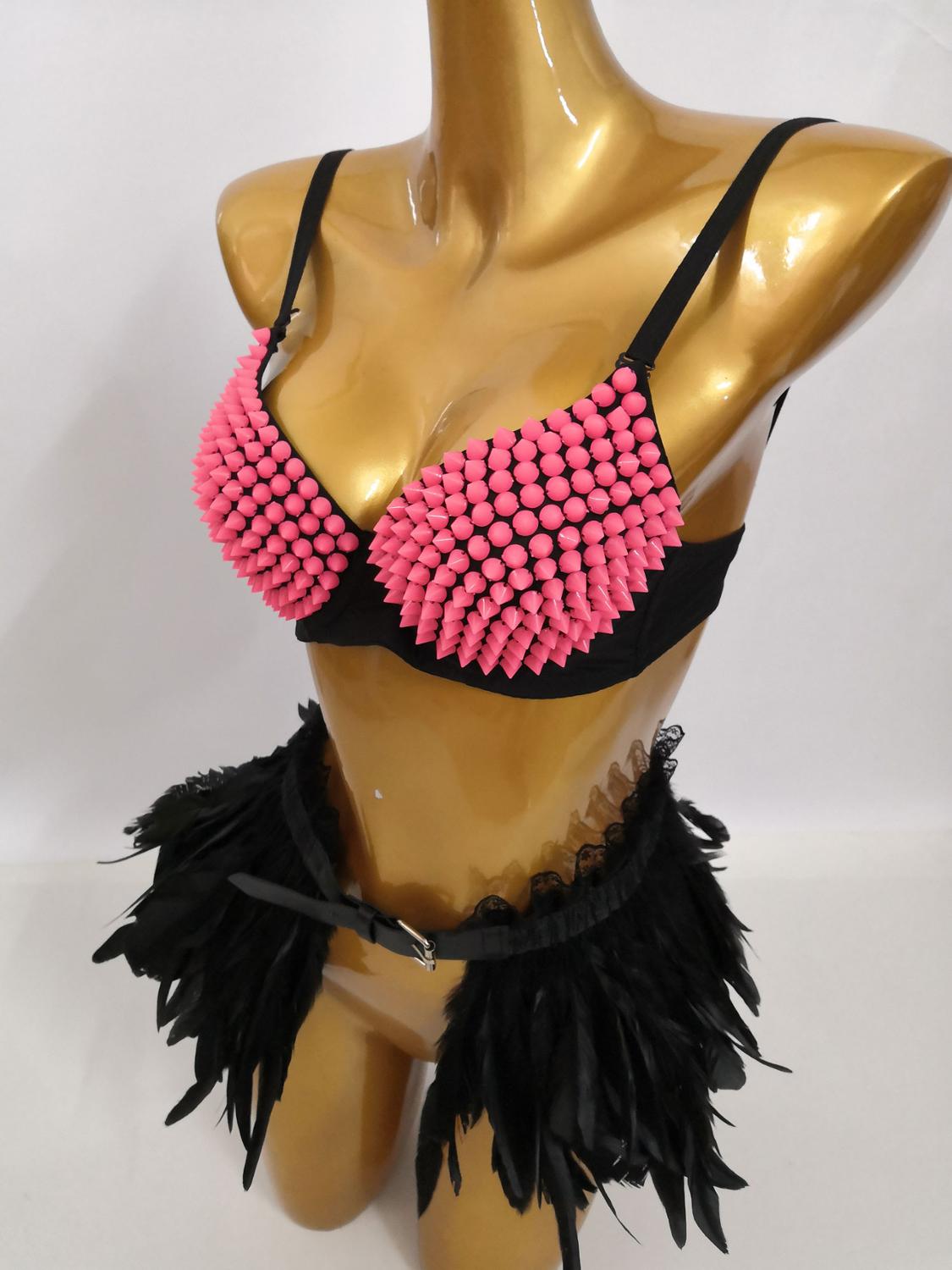 Carnival Showgirl Outfit Showgirl Costume Festival Clothing Rave Outfit #CO2020001