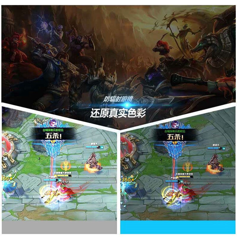 Computer Glasses Men Blue Light Blocking Anti Blue Rays Gaming for Gamer Prescription Optical Night Vision Yellow Women FML