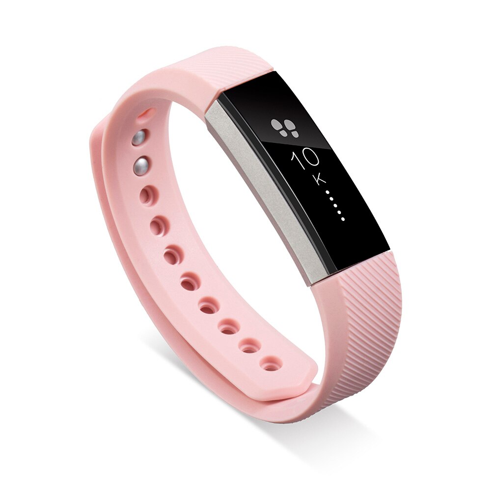Zachte Siliconen Veilige Verstelbare Band Voor Fitbit Alta Band Polsband Riem Armband Horloge Vervanging Accessoires: 9