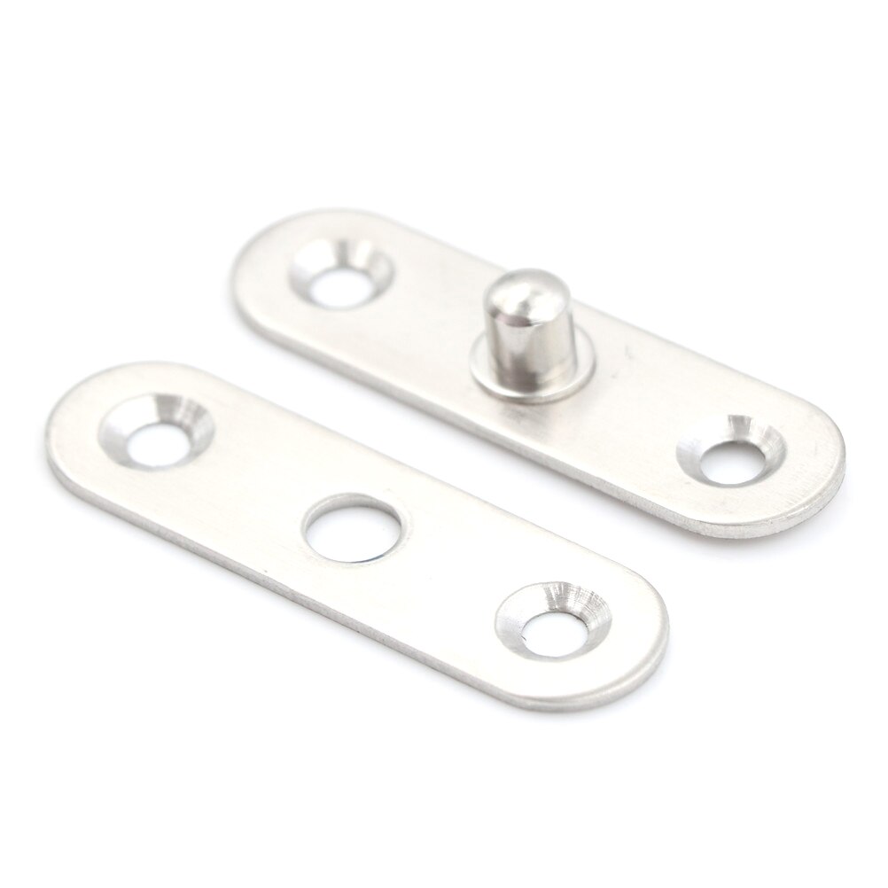 75/95/100mm meubles charnières 360 degrés charnière rotative en acier inoxydable porte Pivot haut en bas arbre