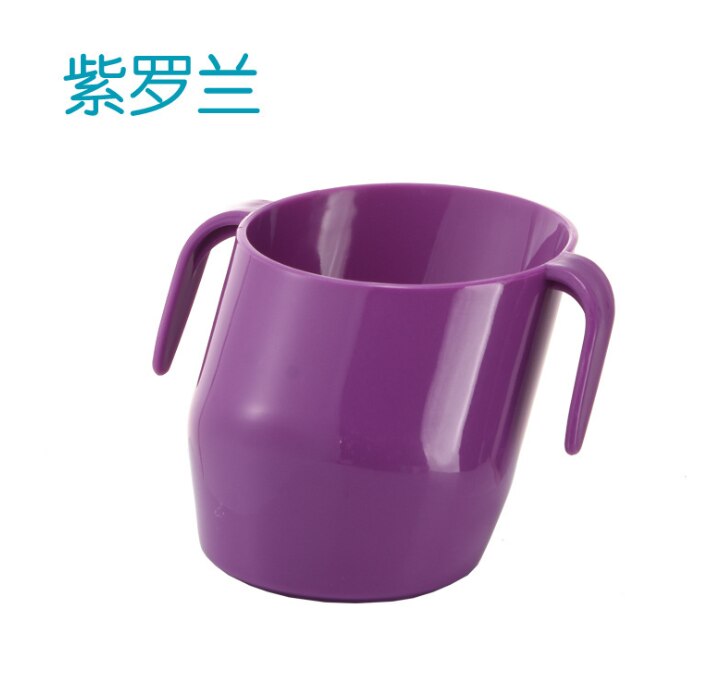 1pc magiske kopper baby læringe drikkekopp 360 grader kan roteres lekkasjesikker barnevannkopp flaske 220/240ml: D9