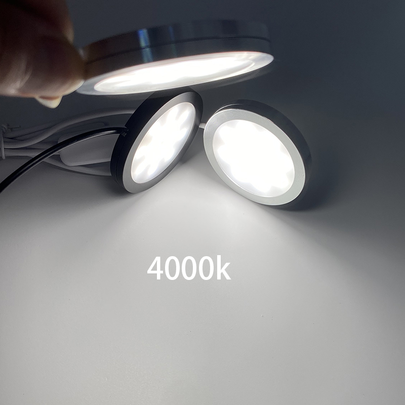 Mini projecteur LED USB 5V, montage en Surface ronde, vitrine, petite lumière de plafond, usage domestique avec interrupteur