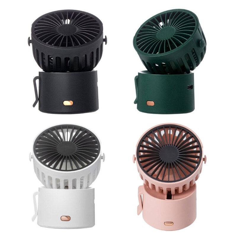Multifunction Personal Fan Handheld, Mini Portable Fan USB Fan Rechargeable Powerful Personal Fans for Your Neck waist