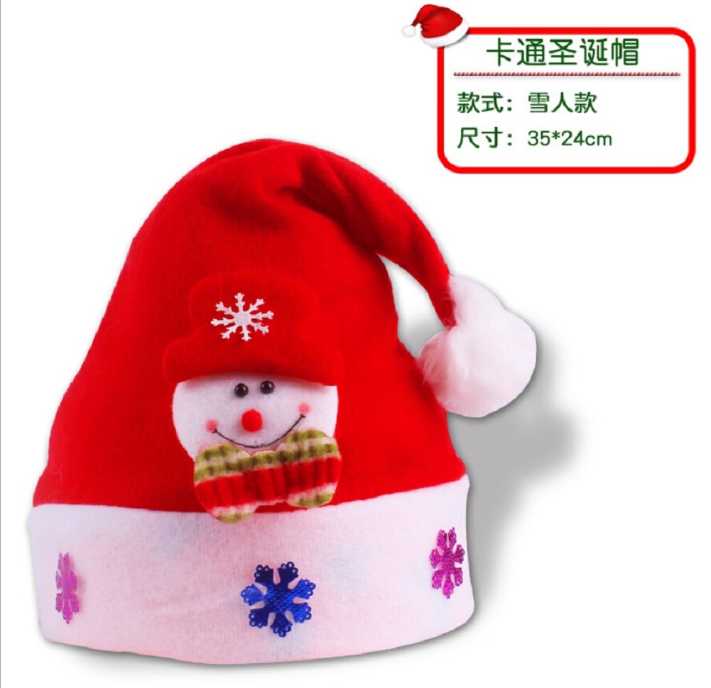 Christmas Hats 9 Types Santa Claus Hat Chrismas Xmas Adults Kids Unisex: H