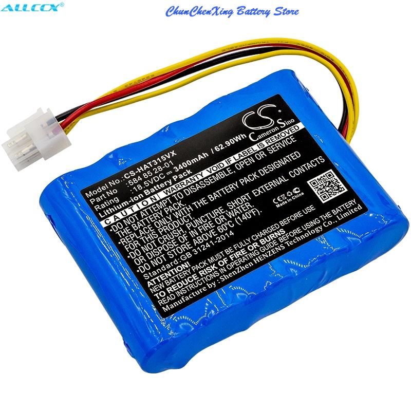 Cameron sino 3400 mah batteri til gardena  r100li, r130li, r160li , mahroboter sileno, sileno  +,r100 lic ,r130 lic,