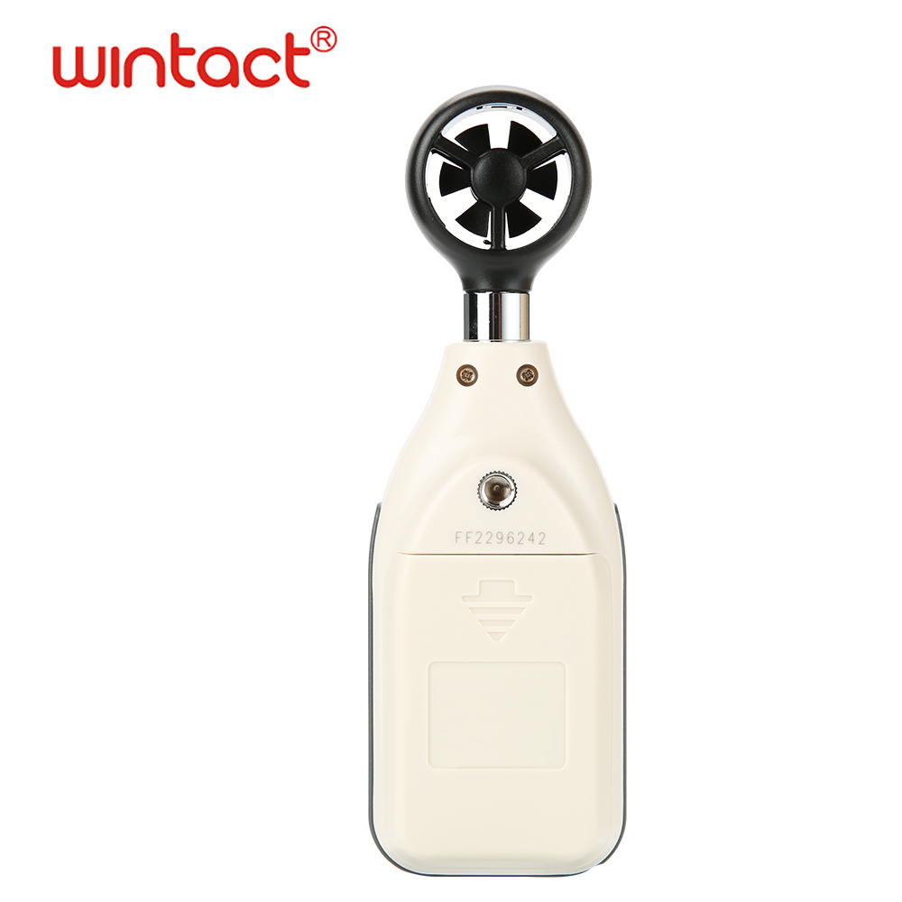 Digital Air Wind Meter Anemometer, Handheld Thermometer Tester, temperatuur En Gevoelstemperatuur Met Backlight En Max/Min