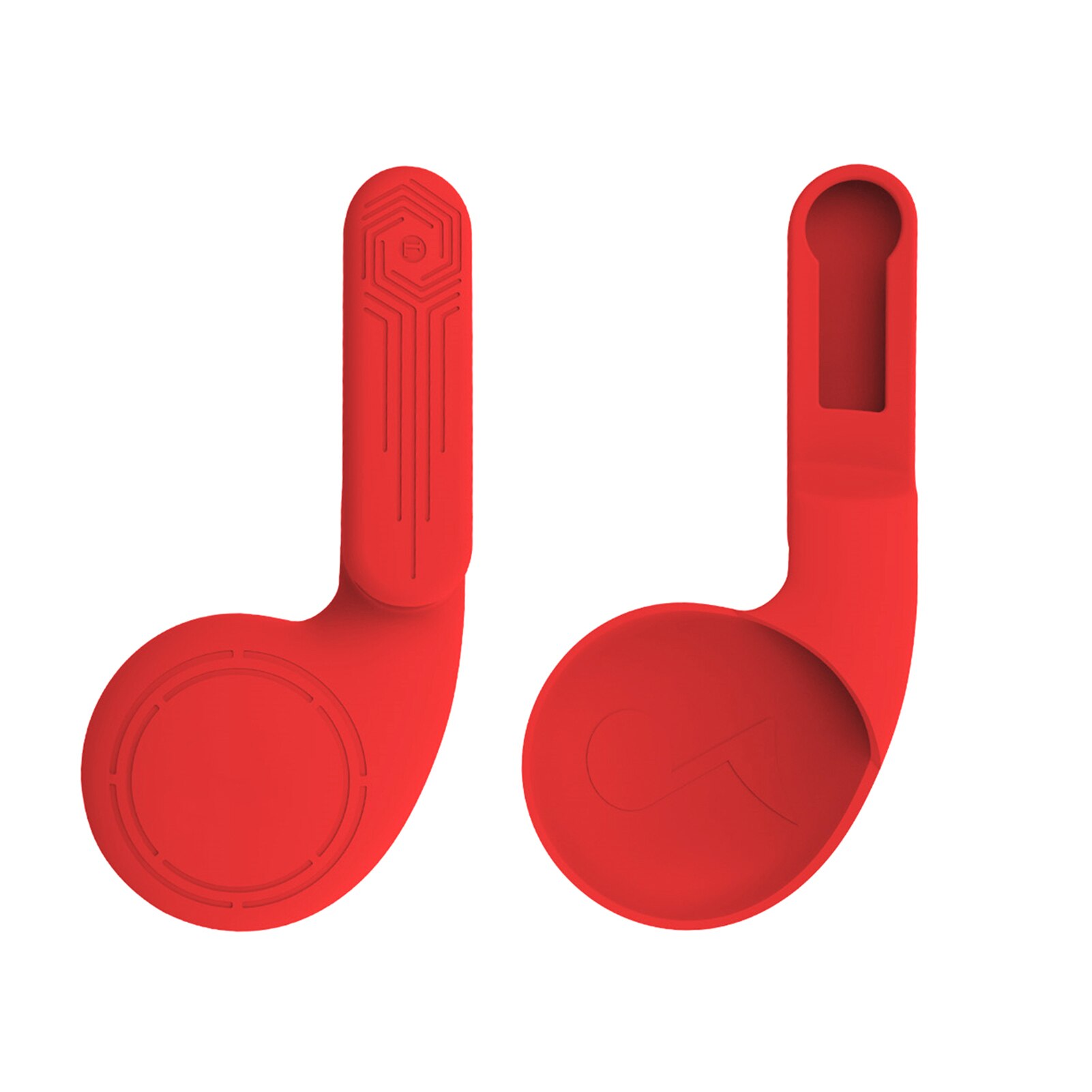 Silicone Ear Muffs For Oculus Quest 2 VR Headset Enhancing Sound Solution Noise Reduction Earmuffs For Quest 2 VR Accessories: Red