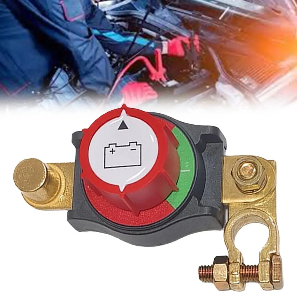 Auto Batterie Trennschalter 12-48V Auto Rally Batterie Schalter Isolator Cut Off Schalter Kit Für Autos Rvs Boote batterie Isolator