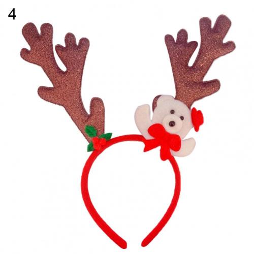 Practical Head Hoop Eye-catching Fine Workmanship Lovely Antlers Head Hoop Headwear: 4