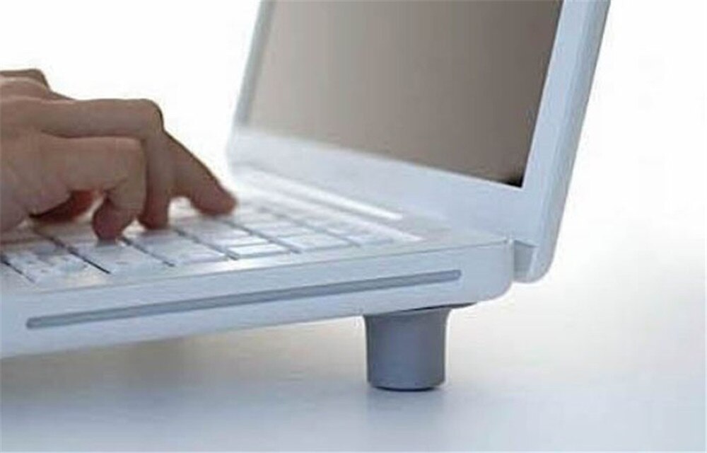 4pcs Notebook Accessory Laptop Heat Reduction Pad Cooling Feet Stand Holder TJ