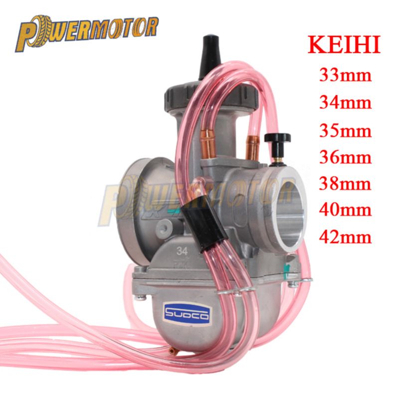 Carburador de cortina plana para motocicleta, motocicletas para Keihin PWK 36 38 33 34 35 40 42mm Dirt Pit Bike Enduro, accesorios para Motocross