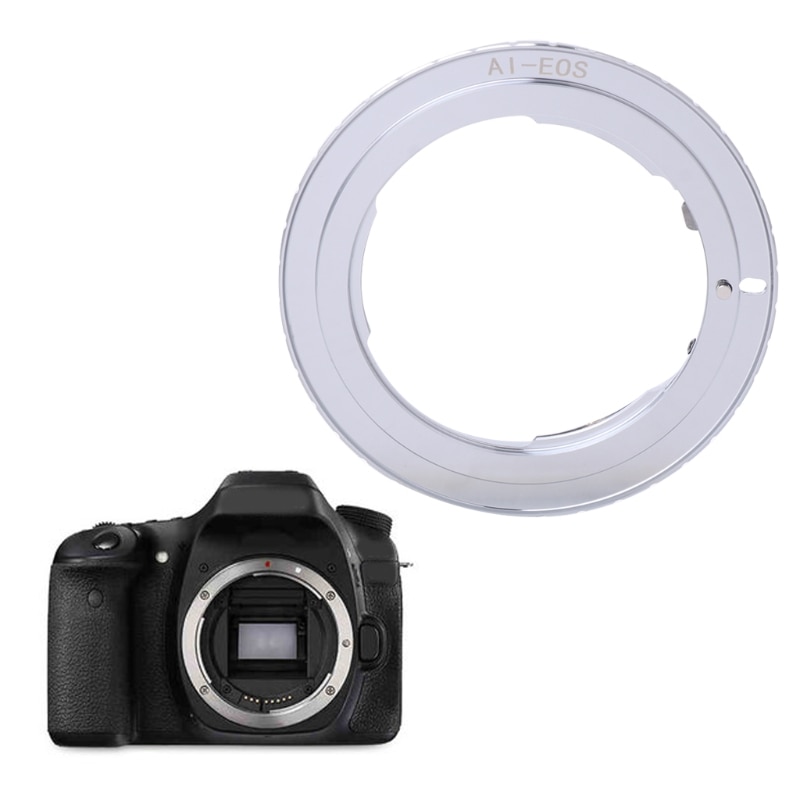 AI-EOS Adapter Voor Nikon Ai AI-S F Lens Canon Ef Eos Camera Af Bevestig Ring L41F