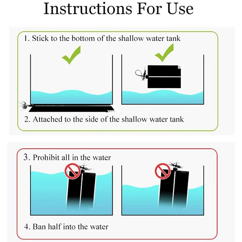 2 paczki 20W gadów poduszka elektryczna podgrzewacz zbiornika wody, poduszka elektryczna robić zbiornika wody gadów Gl podgrzewacz wtyczka amerykańska