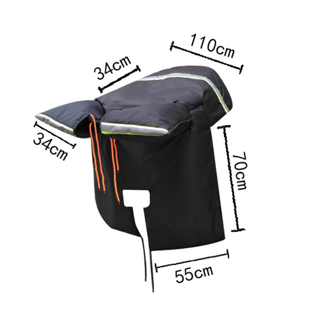 Motocykl ciepły pokrowiec na nogę wodoodporny wiatroszczelny gruby motocykl koc kolana cieplej ochrona przed wiatrem ochraniacze na kolana na zimę