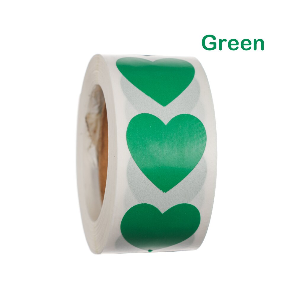 500/700Pcs/Roll Adhesive Thermal Label Sticker Paper Supermarket Price Blank Label Direct Print Waterproof Print Supplies: 500 Pcs green