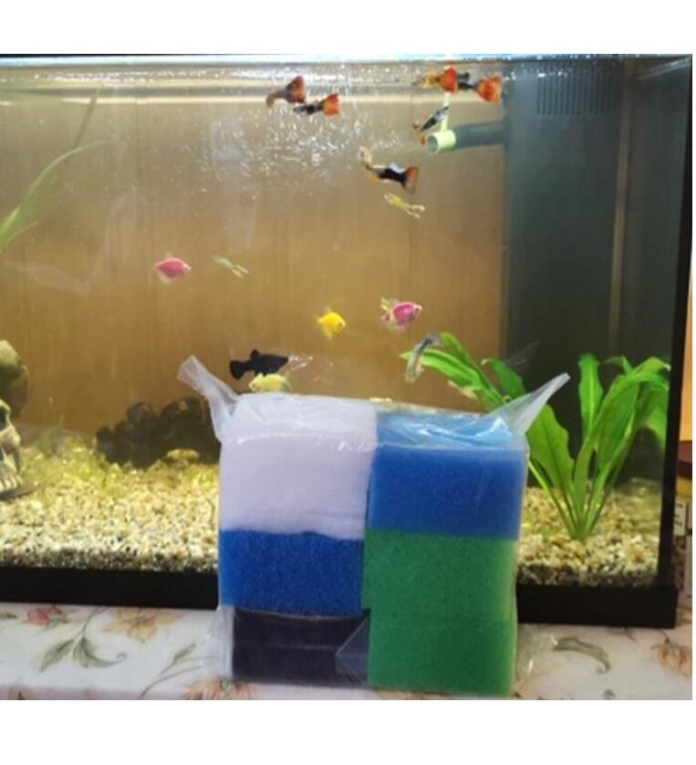 Pack von 12 Stck Kompatibel Nitrat Entfernung Schwamm Aquarium Filter Schwamm für Juwel kompakt/Bioflow 3,0