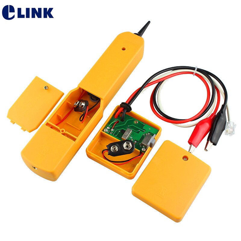 ELINK – détecteur de câbles de téléphone Portable, Kit d'outils de diagnostic, traceur de tonalité, récepteur RJ11