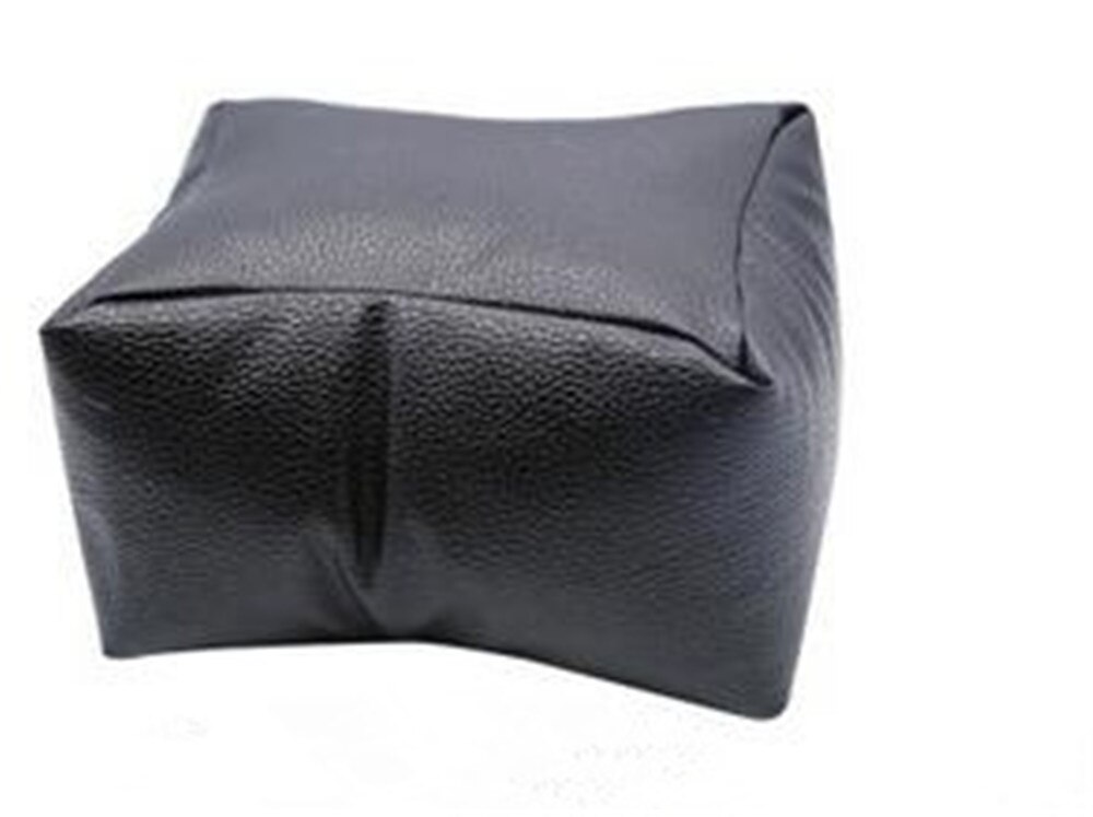 Miękki PU gwóźdź Sztuka stół dłoń spoczywa salon manicure Pedicure ręka stopa poduszka podłokietnik pudełko na biżuterię akcesoria robić paznokci narzędzia: czarny