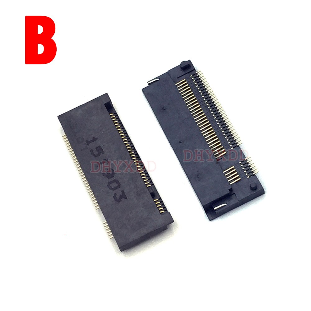 Conector key-b M-KEY H1.8 1,5 H Sink 67 P 67 PIN Ngff, ranura M.2 SSD NGFF, 2-10 piezas: B / 5PCS