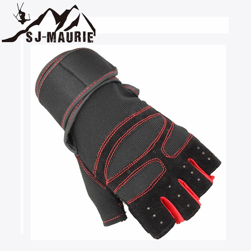 SJ-Maurie Mannen Gym Running Handschoenen Oefening Gewichtheffen Handschoenen Figer Protector Fietsen Wandelen Training Sport Fitness Handschoenen