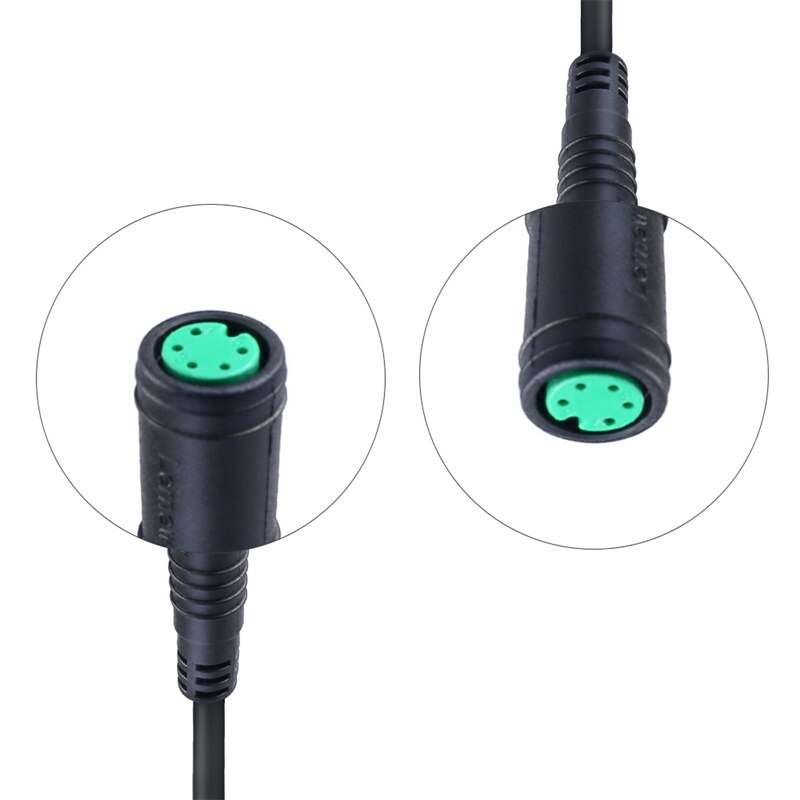 Juwaacoo Elektrische Fiets Ebike 5 Pin Mannelijke naar Mannelijke Display Verlengkabel Connector voor Mid Motor 01/02