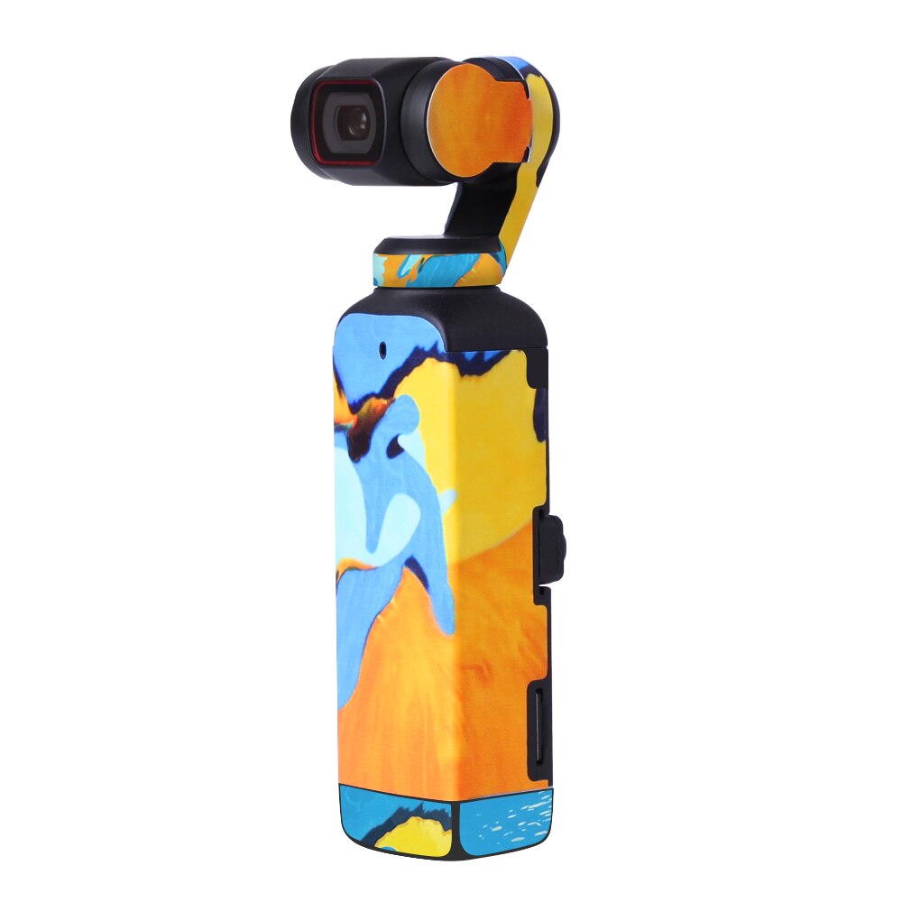 Sunnylife PVC Stickers Protective Skin Film Scratch-proof Decals Accessories for Pocket 2 Handheld Gimbal Camera: 3-Painting