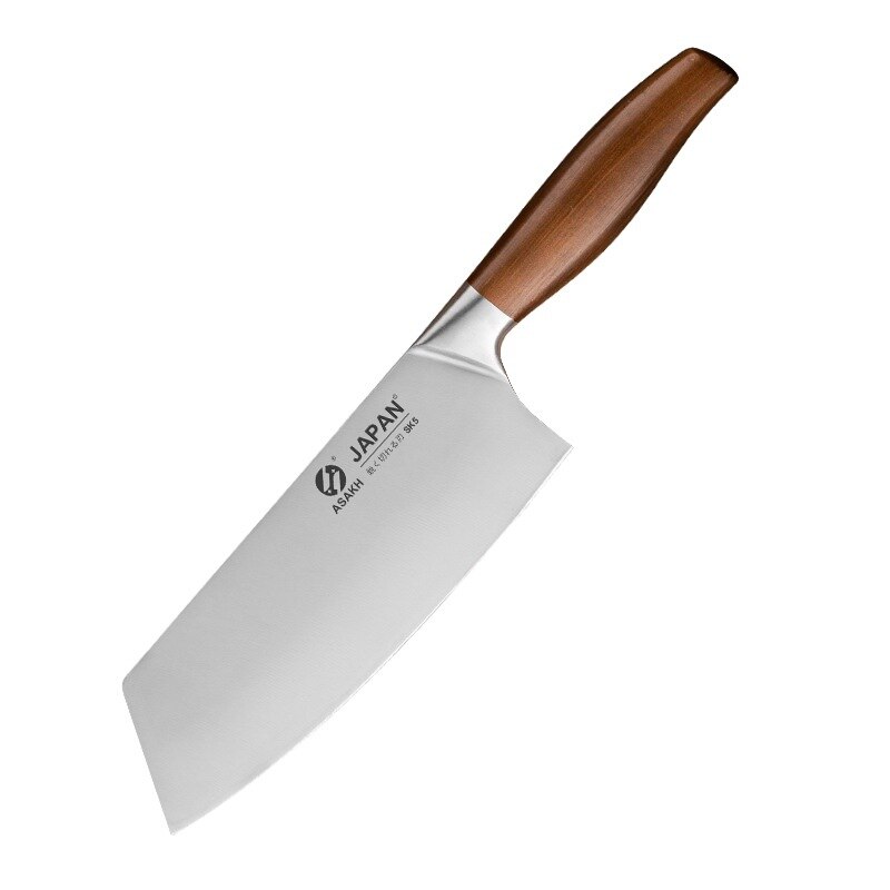 Roestvrij Staal Japanse Keukenmes Hakken Dual-Purpose Koksmes Slagersmes Slagersmes Vlees Cleaver Koken Gereedschap: Style B