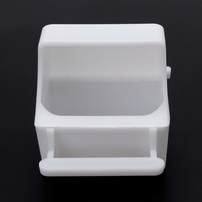 4XFA Bird Feeder Anti Feeding Bowl Box Proof Cage Parrot Pigeon Equipment Plastic Drink Water