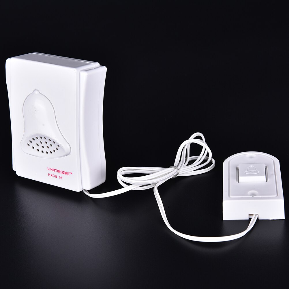Ejoyous Bedrade Türklingel DC 12V Witte Deurbel Met Ding Dong Geluid - Voor Huis En Kantoor