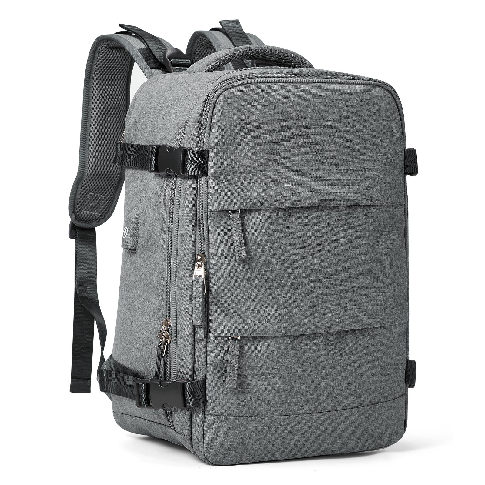Torba kabinowa, 40*20*25, plecak podróżny, plecak męski, torba podróżna służbowa, torba na komputer dla studentów, wielokolorowa: SZARY
