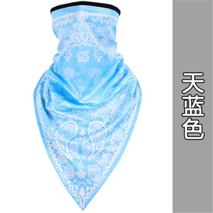 Mode Hip Hop Cashew Bloem Driehoek Magische Sjaal Bandana Straat Skateboard Gezichtsmasker Sjaal Fiets Sjaal Masker: 10