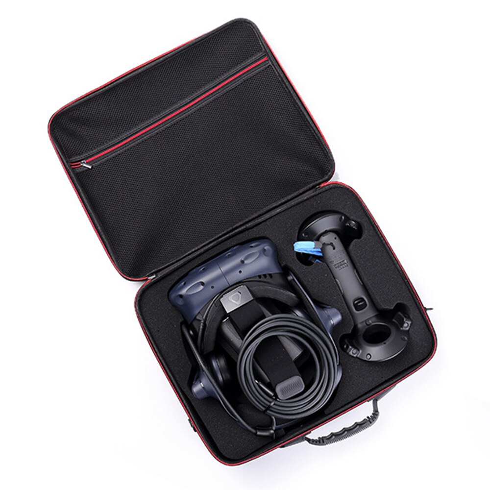 Bære eva etui hardshell alt-i-ett veske reisekoffert oppbevaringsveske for htc vive pro vr virtual reality headset