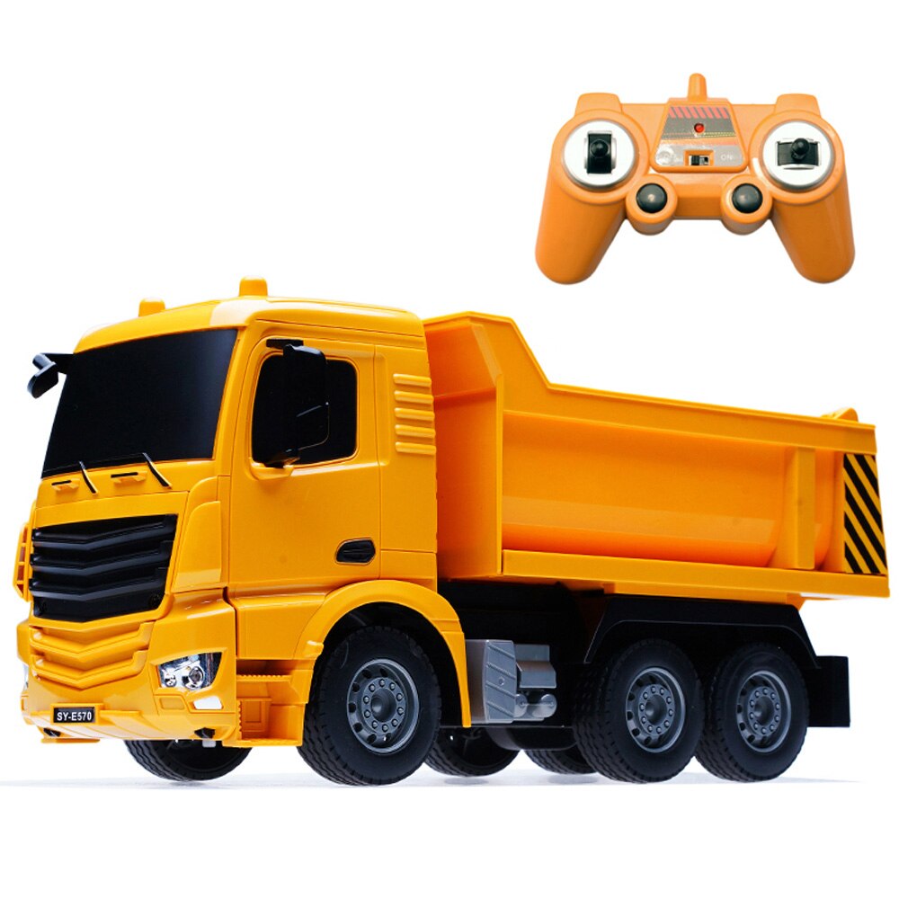 Rc Truck Grote Dump Truck Elektrische Techniek Machine Radio Controlled Bouw Rc Tanker Cement Mixer Speelgoed Auto Met Batterij