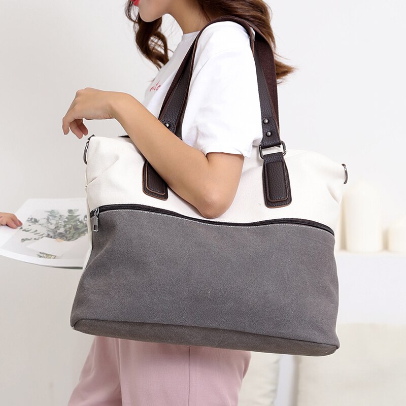 Dames sac à bandoulière Shopper sac à main grands sacs pour femmes sacs décontracté toile messager sac à main Hobo sacs femmes sac femme fourre-tout