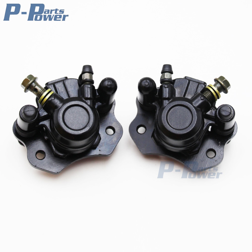 Front & Rear Hydraulic Brake Caliper Kit 50cc 70cc 90cc 110cc 125cc 150cc 200cc 250cc Kid Mini Quad Moto 4 ATV Quad Buggy Gokart
