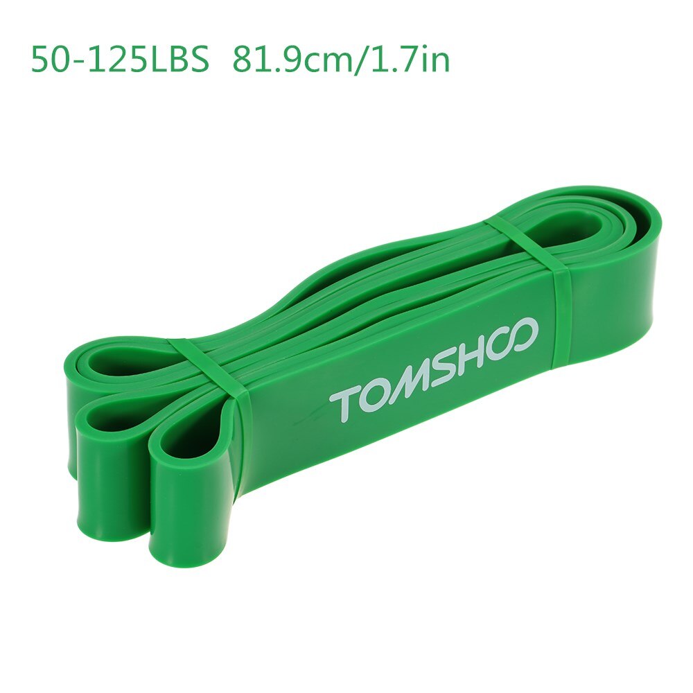 TOMSHOO Resistance Band Set Gym Strength Training Rubber Loops Band Workout Fintess Exercise Bands Door Anchor Ankle Strap: Resistance Band 8
