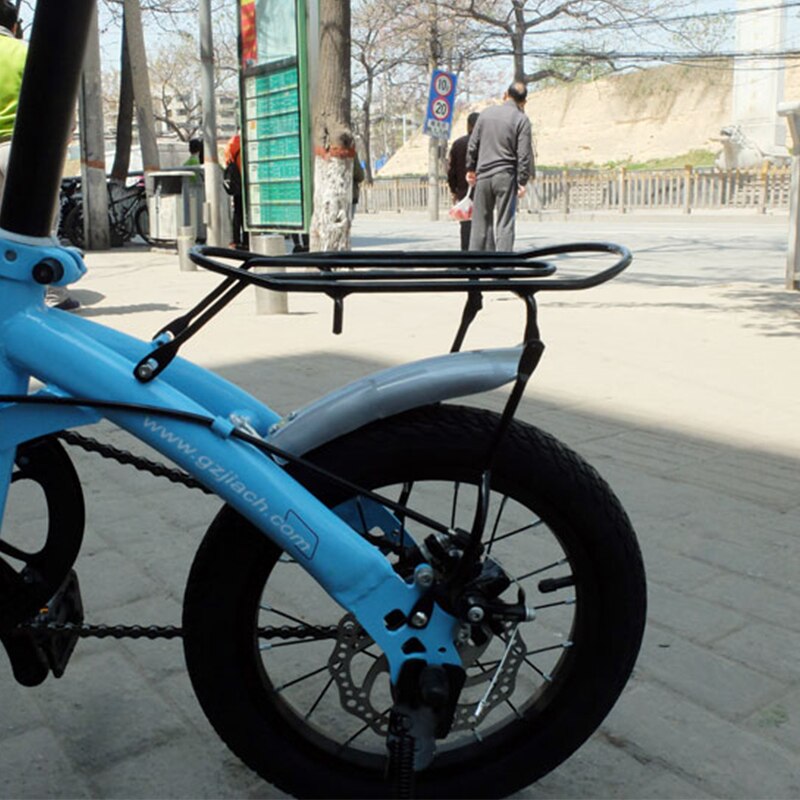 14 inch folding bicycle disc brake shelf 16 inch 20 inch bicycle rear shelf hanger electric bike luggage rack