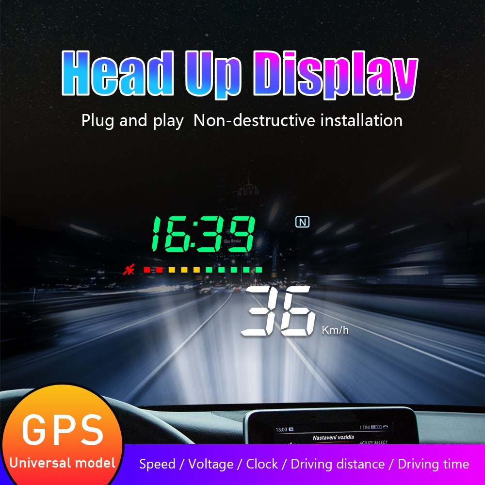 Head up display Car universal GPS car head-up display A3