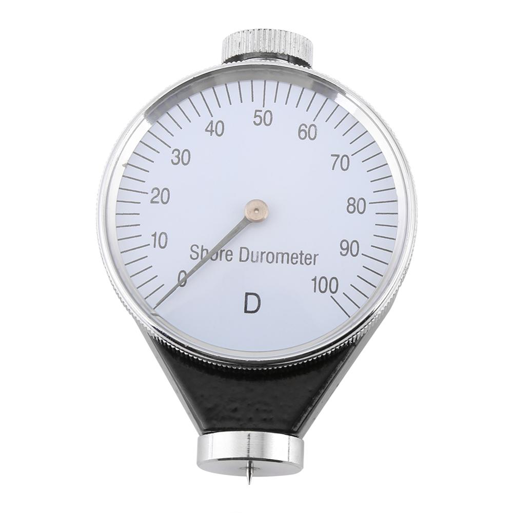 Durómetro de orilla tipo A/O/D 0-100 grados, medidor de dureza de neumáticos de goma para plástico, cuero, goma, Multi-resina: Naranja
