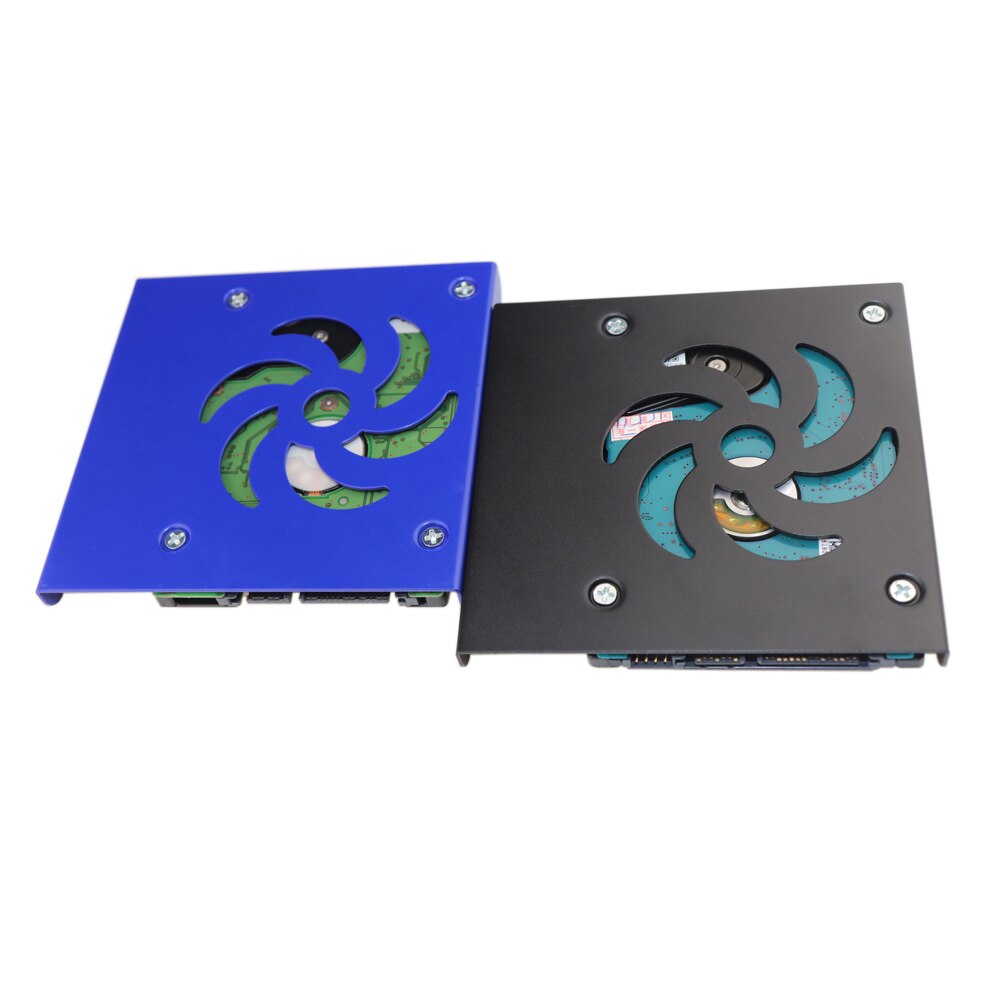 2,5 zoll bis 3,5 Zoll Interne Festplatte Montage Bausatz SSD Adapter Halterung mit SATA III 6Gbps Daten und Energie Kabel