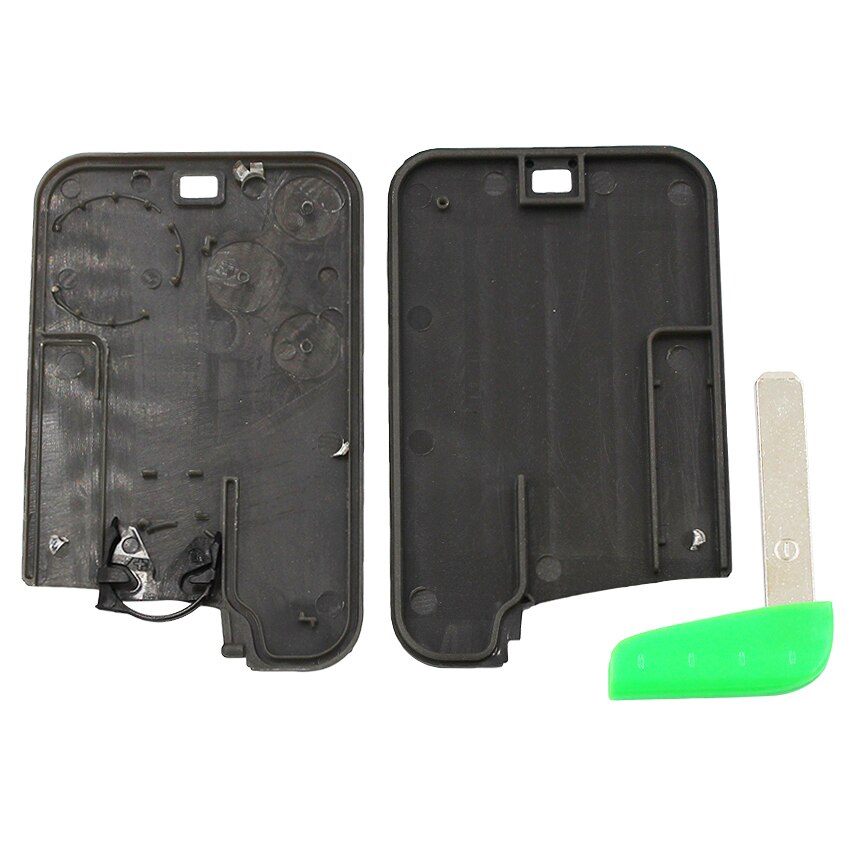 3 Button Smart Card Remote Car Key Case Shell Car Key Housing Fob for Renault Laguna 2001 - with Uncut Blade