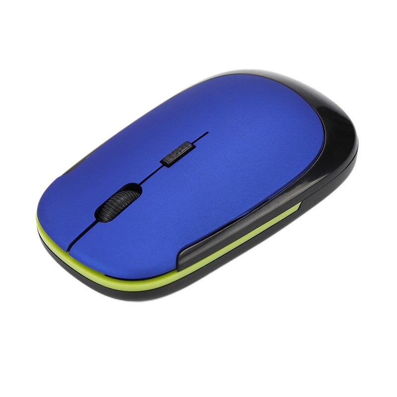 Centechia 2.4 GHz draadloze muis Usb-ontvanger ultradunne Slim Mini Draadloze Optische Muis Muizen voor Laptop PC Optische Gaming muis