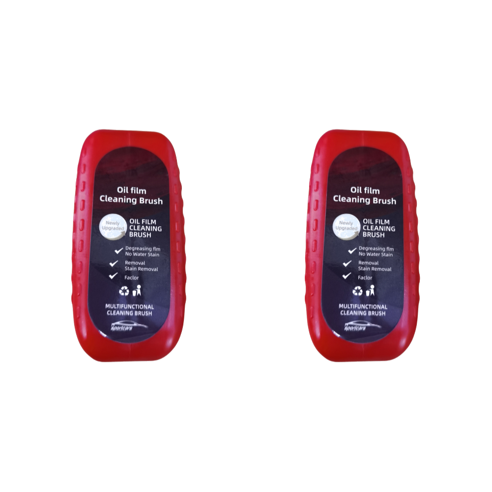 Car Glass Oil Film Remover Set Glass Polishing Compound Windshield Cleaner Car Glass Polishing Cleaning Window Auto Detailing: Gold