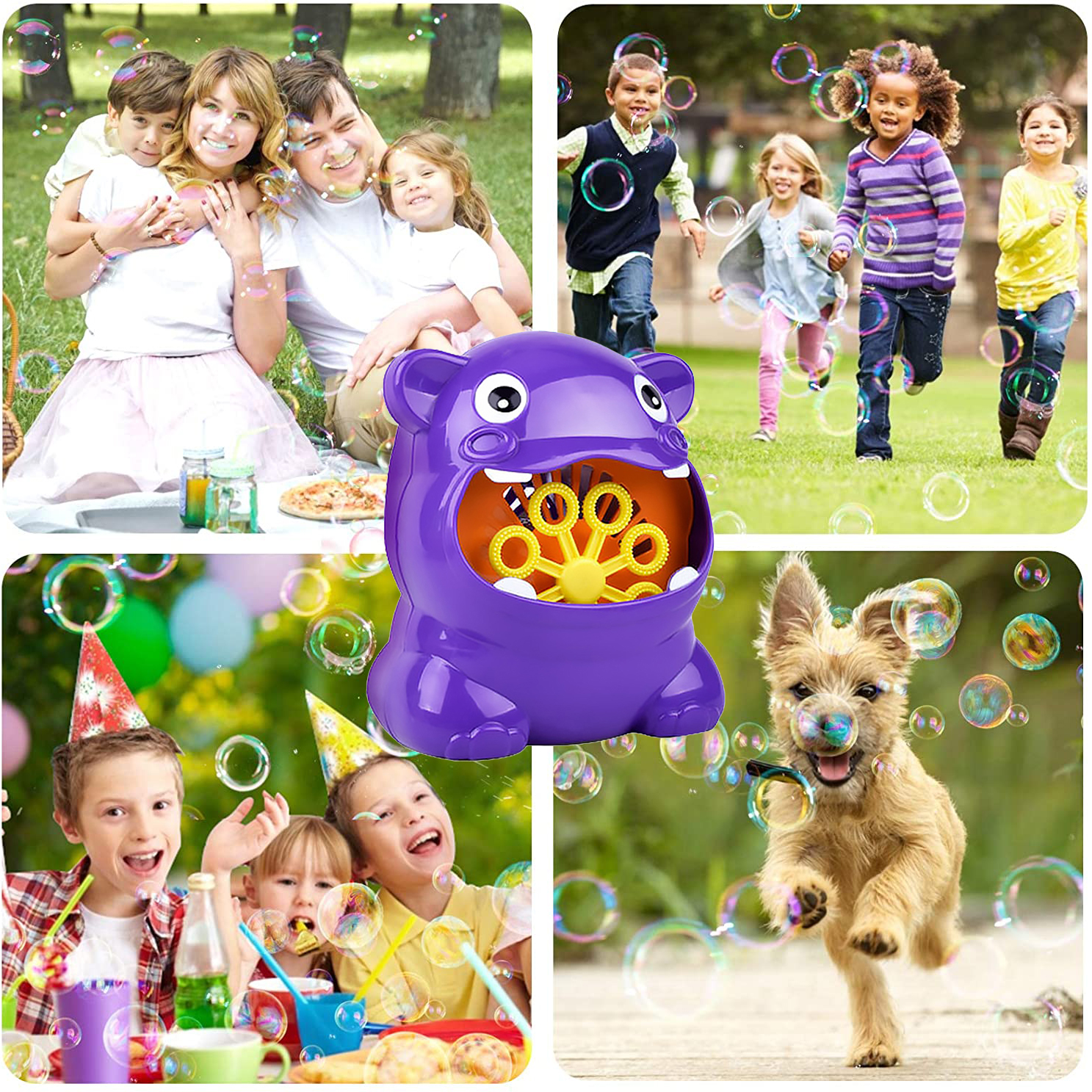 Creatore di bolle portatile automatico del ventilatore di bolla della macchina della bolla per i bambini per il gioco all&#39;aperto dell&#39;interno del giardino della festa di compleanno